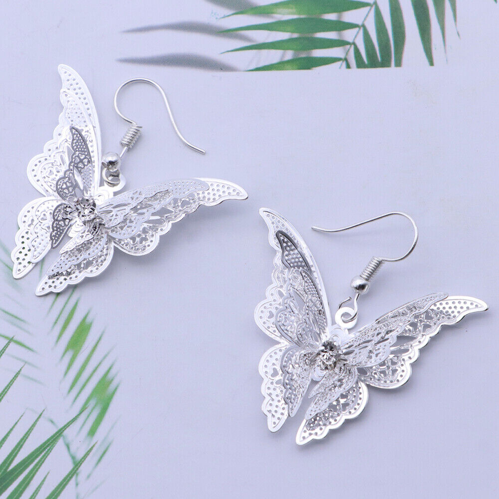Abalone Butterfly Studs - Sterling Silver, Indonesia - Women's Peace  Collection
